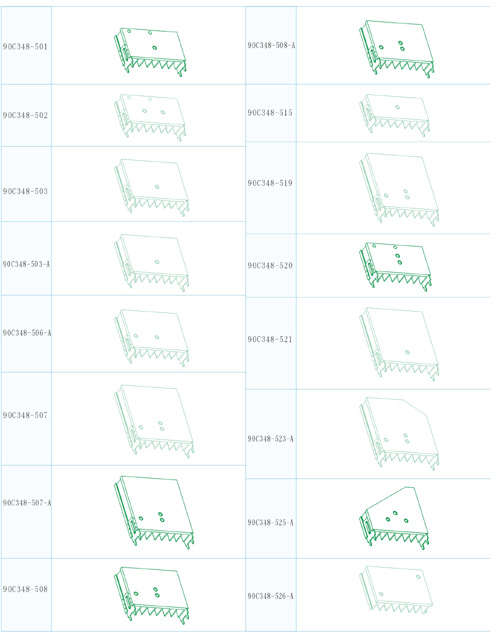 Heat sink series